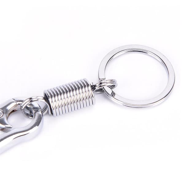2-pack Nyckelring med karbinhake