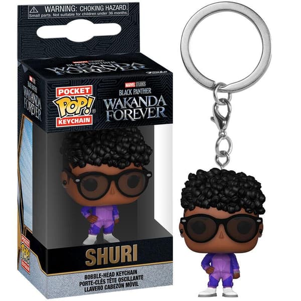 Pocket POP Keychain Marvel Black Panther Wakanda Forever Shuri