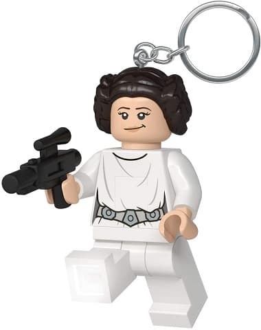 LEGO Star Wars avaimenperä lampulla, prinsessa Leia Blasterilla