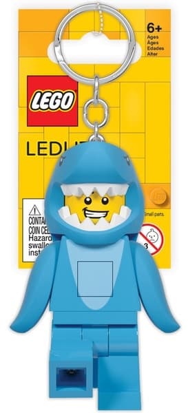 LEGO Iconic Nyckelring med Lampa, Shark Suit Guy