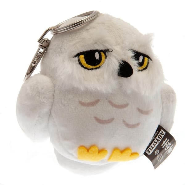 Harry Potter Plysch Hedwig nyckelring