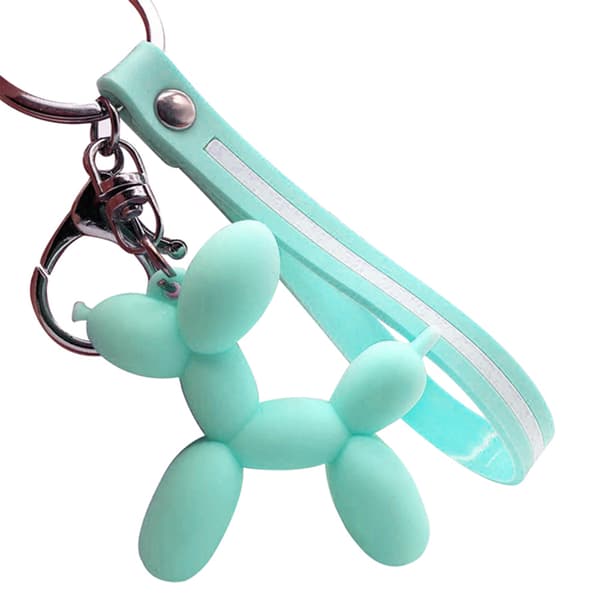 Unik Ballong-Hund Nyckelring