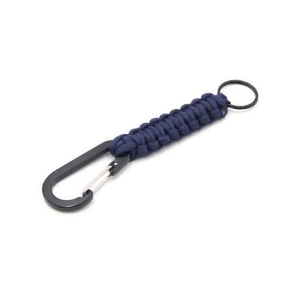 Slittålig Paracord Överlevnads Nyckelring (Karbinhake)