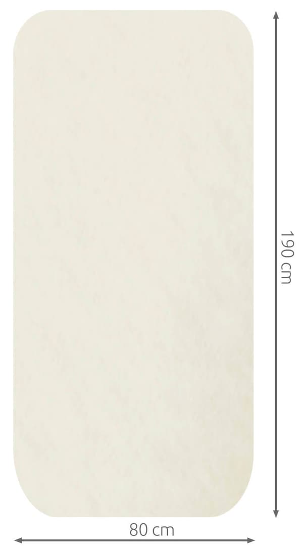 Elfilt Värmematta 190x80 cm