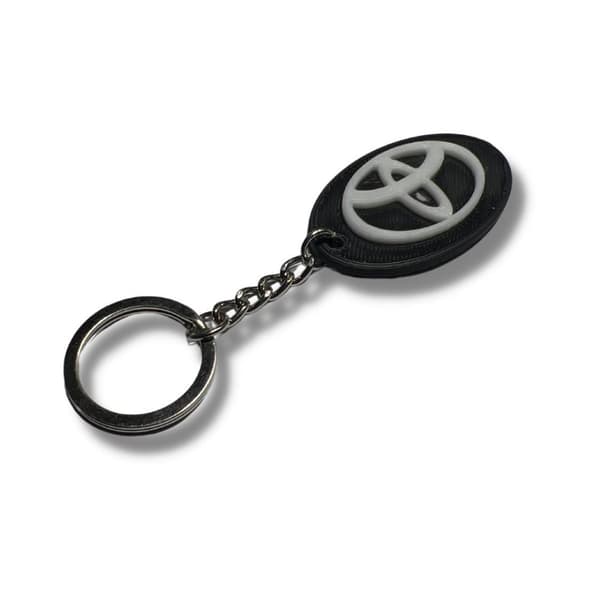 Nøkkelring Oval til Toyota