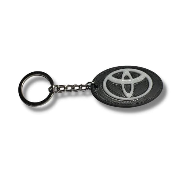 Nøkkelring Oval til Toyota