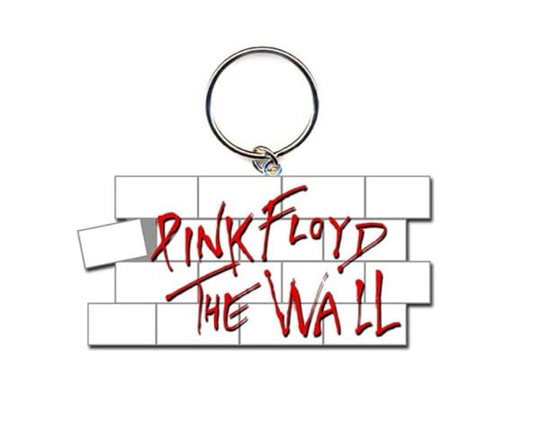 Pink Floyd Keyring Keychain The Wall Wall Logo Official One Size