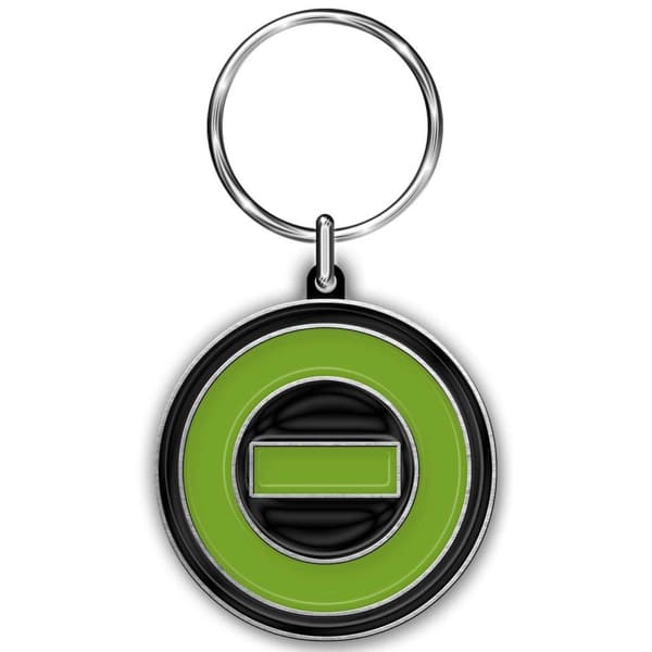 Type O Negative Nyckelring med logotyp Black/Green One Size
