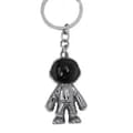 Miniatyrbild 1 av 2: Nyckelring Cool Astronaut / Spaceman i metall - Grå metallic