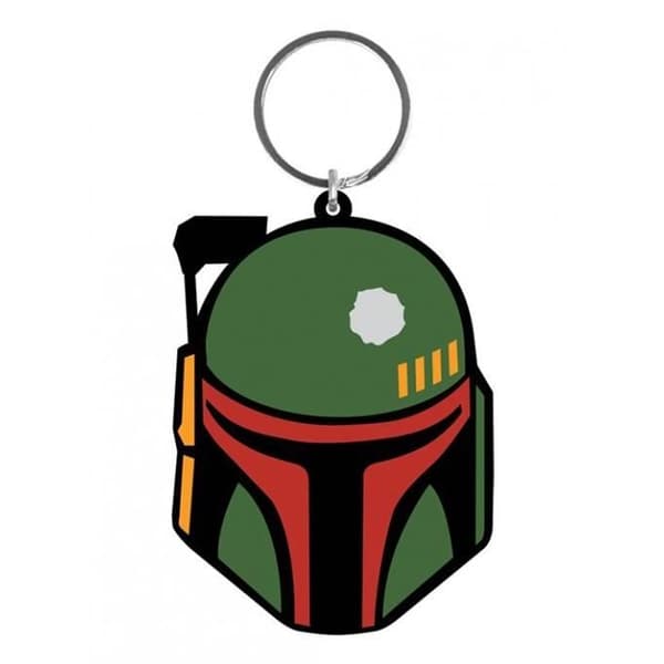 Nyckelring - Pyramid International - Boba Fett - Gummi - 6 cm - Officiell licens