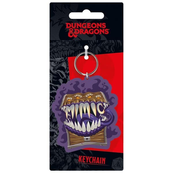 Dungeons & Dragons Mimic Nyckelring Purple/Brown One Size