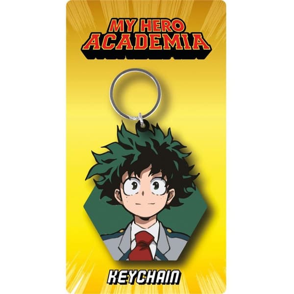 My Hero Academia PVC Deku Keyring Green One Size