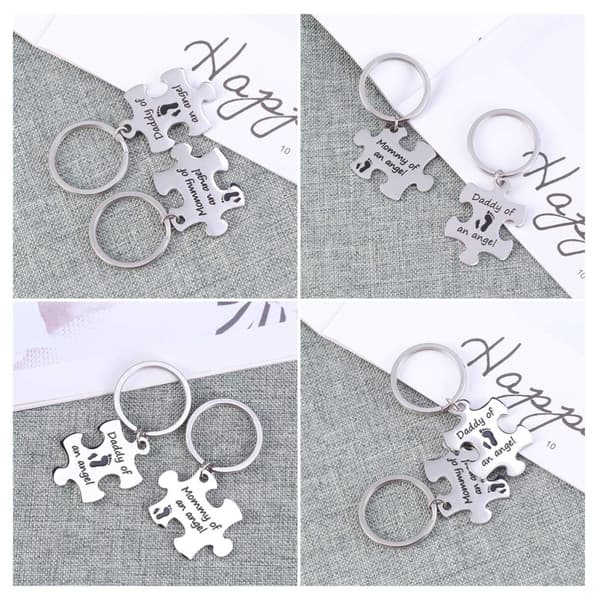 Pussel nyckelring par present 2-pack