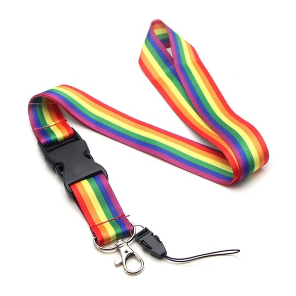 Smidigt Nyckelband RAINBOW