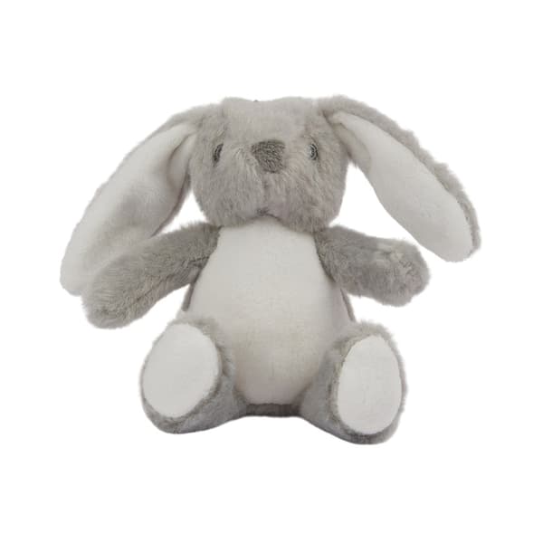 Mumbles Binx Rabbit 3D Keyring Grey 10cm