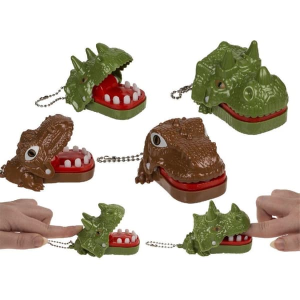 Sleutelhanger Dino Kiespijn Assortin kanssa