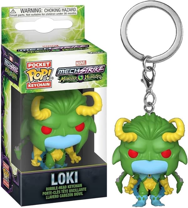 Funko Pocket Pop! Keychain: Monster Hunters - Loki
