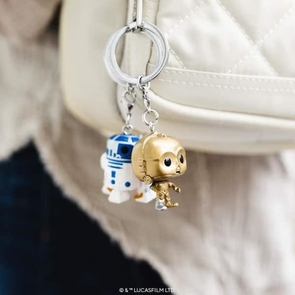Nyckelring - Funko - C-3PO - 5 cm - Samlarobjekt - Displaybox