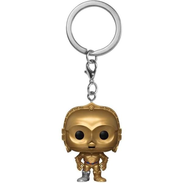 Nyckelring - Funko - C-3PO - 5 cm - Samlarobjekt - Displaybox
