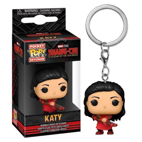 Nyckelring - Marvel - Shang-Chi - Svart - Plast - Blandat
