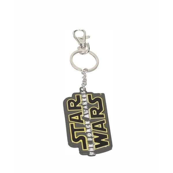 Star Wars avsnitt 7 - Force Awakens logotyp nyckelring