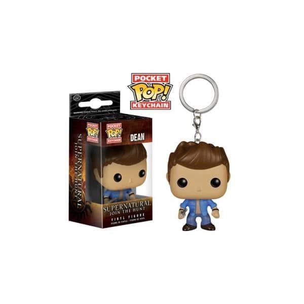 Supernatural Keychain - Dean Pocket Pop - FUNKO - Vinylmaterial - Säljs i fönsterkartong