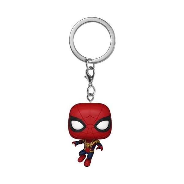 Funko Pocket Pop! Nyckelring: Spider-Man: No Way Home S3 - Leaping Spider-Man