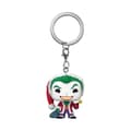 Miniatyrbild 1 av 3: Funko Pocket Pop! Nyckelring: DC Holiday - Jokern