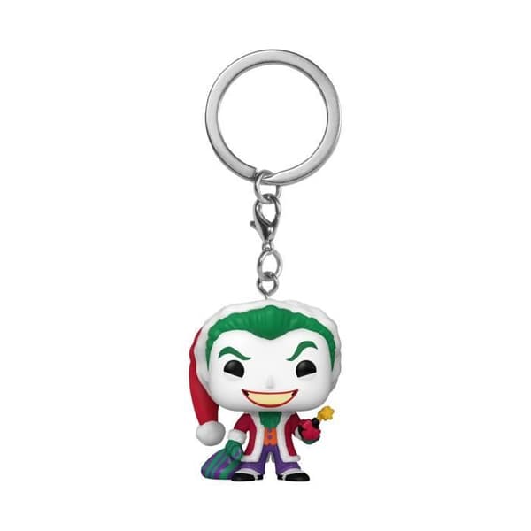 Funko Pocket Pop! Nyckelring: DC Holiday - Jokern