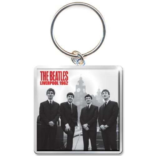 The Beatles I Liverpool Fototryck Nyckelring Black/White/Red One Size