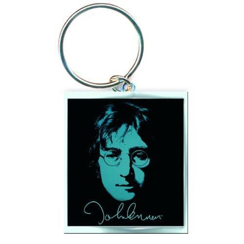 John Lennon Nyckelring med fotografi i emalj Black/Blue One Size