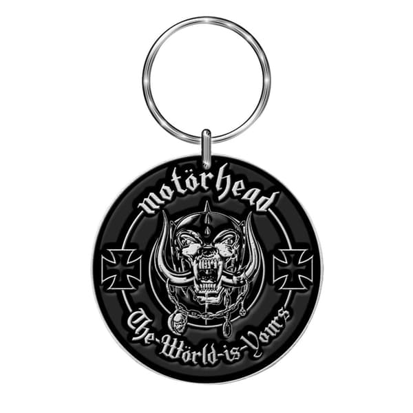 Motorhead Ordet är ditt nyckelring Black One Size