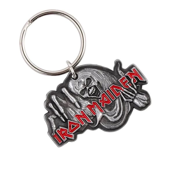 Iron Maiden Number Of The Beast Keyring