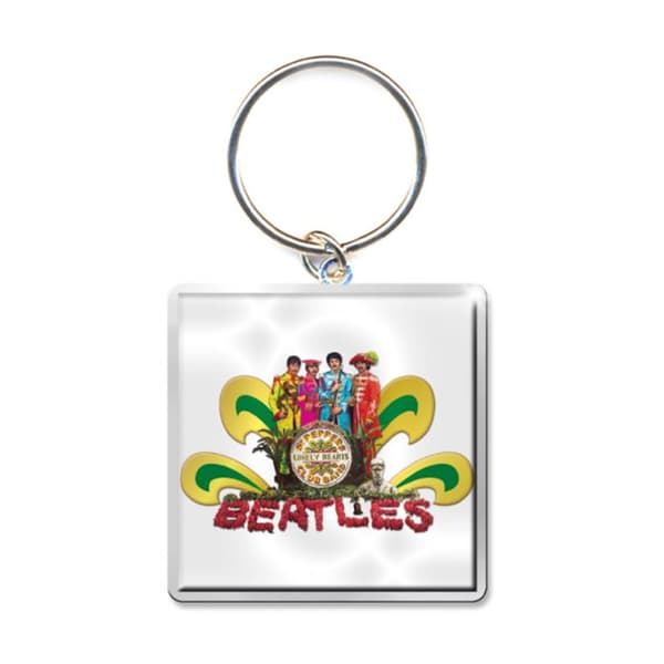 The Beatles Sgt Pepper Naked Nyckelring med fototryck Multicoloured One Size