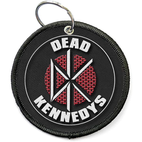 Dead Kennedys Cirkel logotyp nyckelring Black/White One Size