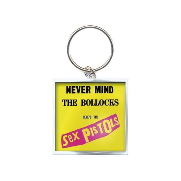 Sex Pistols Never Mind The Bollocks Photo Print Keyring