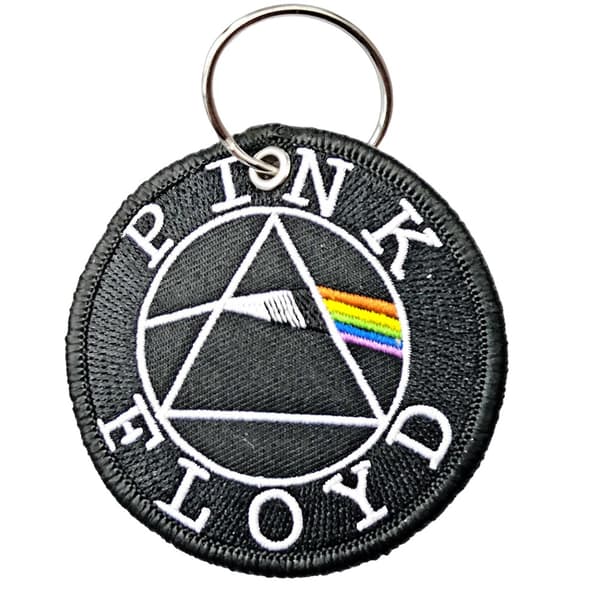 Pink Floyd Cirkel logotyp nyckelring Black/White One Size