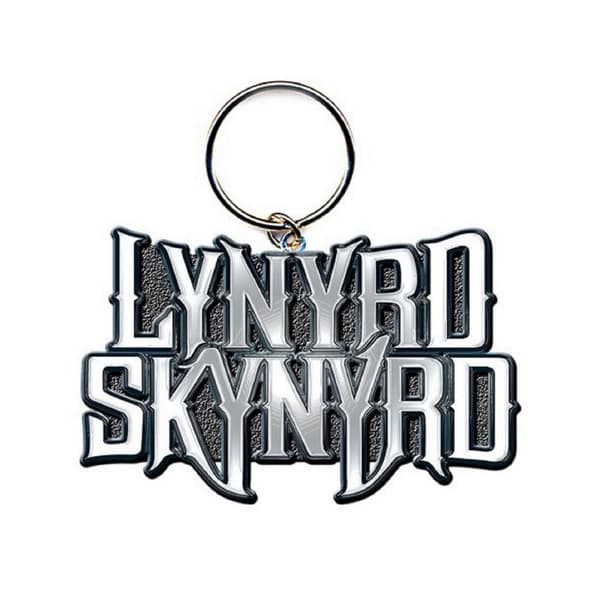 Lynyrd Skynyrd Logo nøglering Silver One Size