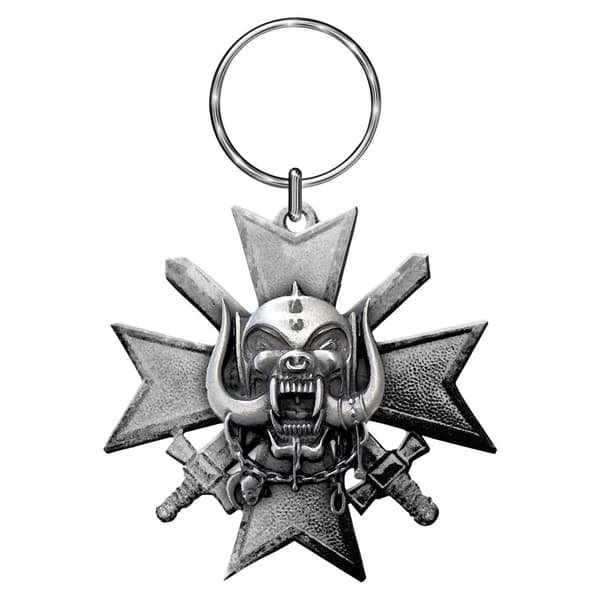 Motorhead Bad Magic Nyckelring i metall Silver One Size
