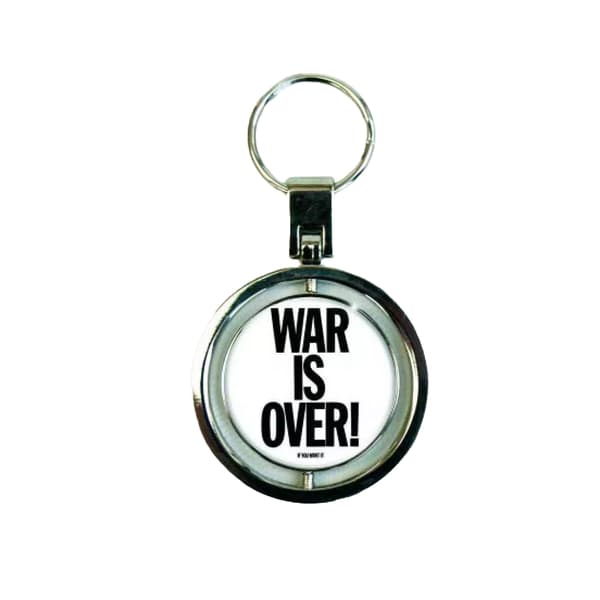 John Lennon Spinner Keyring Black/White One Size