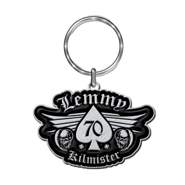 Lemmy 70 Kilmister Nyckelring Black/Silver One Size