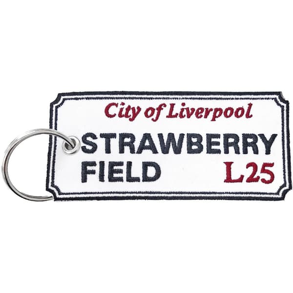 Generic Strawberry Field, Liverpool Road Sign Nyckelring