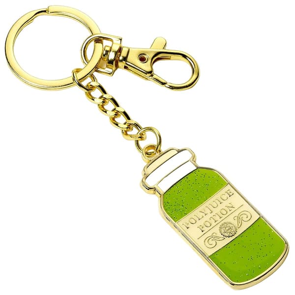 Harry Potter Polyjuice Keyring Gold/Green One Size