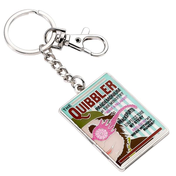 Harry Potter Quibbler Nyckelring Silver One Size