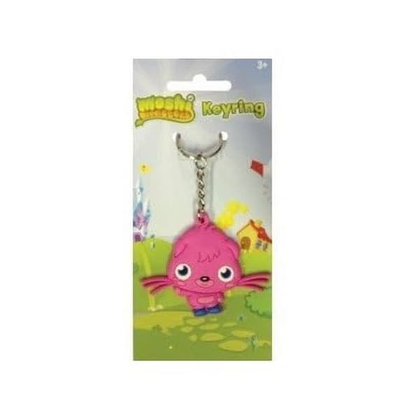 Moshi Monsters Diavlo Keyring Pink/Blue One Size
