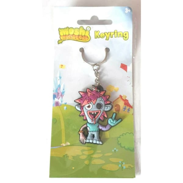 Moshi Monsters Zommer Keyring Blue/Pink One Size