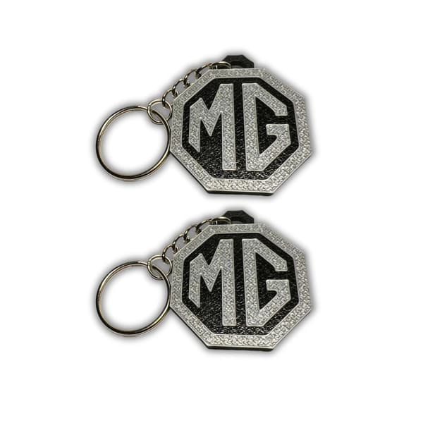 2x Nøkkelring nøkkelring emblem tilbehør til MG