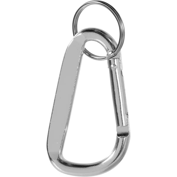 Nyckelring med karbinhake i återvunnet aluminium från Timor