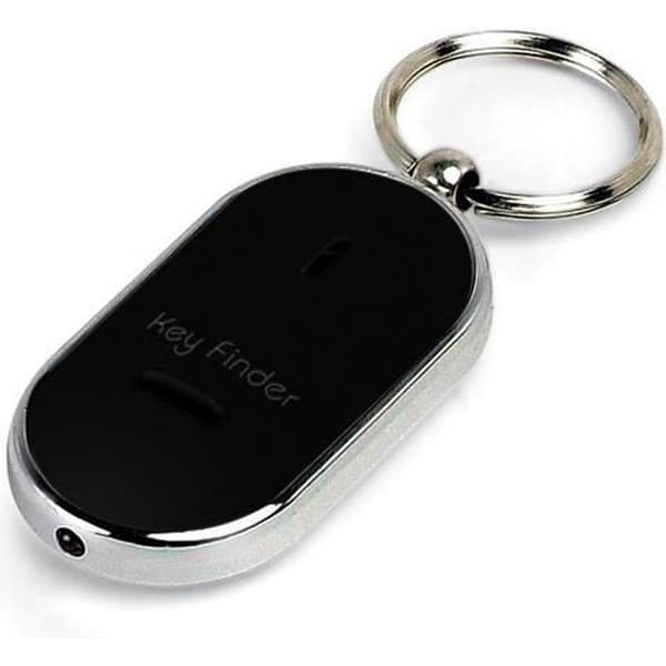 Nyckelring Pipare - Nyckelfinnare - Svart - Inbyggd LED - Originalgadget - Unisex