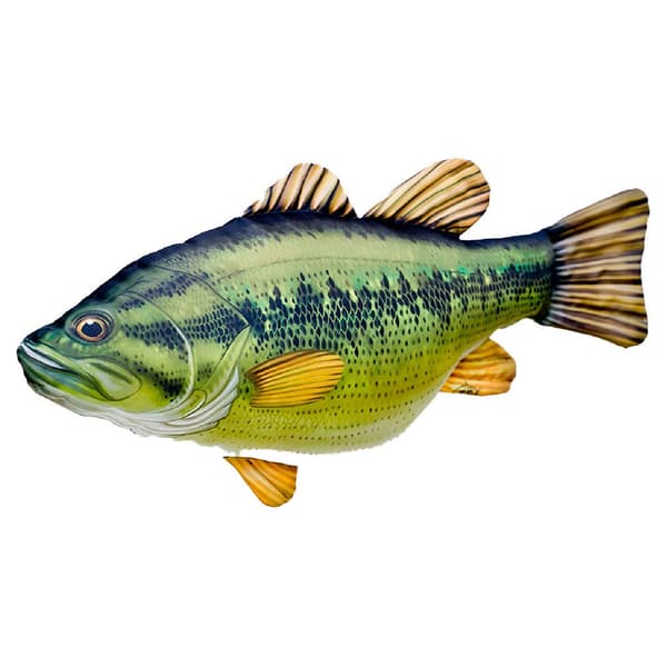 Gaby Largemouth Bass Medium Pillow Vihreä